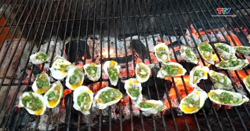 Các món hải sản tươi ngon được chế biến tại Biển Hải Tiến Thanh Hóa